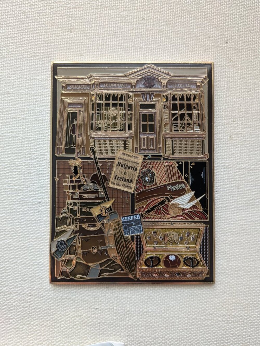 Quidditch Shop Storyboard Pin